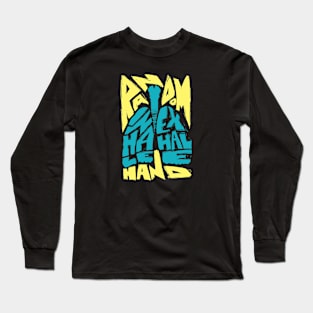 Random Hand Inhale Exhale Long Sleeve T-Shirt